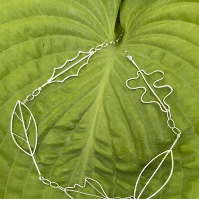 PipRowley-leaf necklace