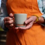 Berni Cooper - Coffee or tea mugs with oxide detailing