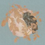 Jade Taylor - Acrylic on linen with botanical monoprint collage