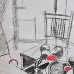 Wendy Finnis - Still Life 1 - charcoal