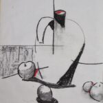 Wendy Finnis - Still Life 2 - Charcoal