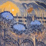 Annie Soudain - Linoprint High Summer