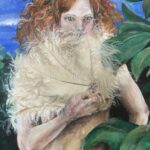 Jeanette Aldridge - Girl with feathers