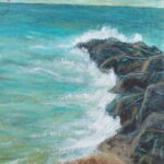 Cheryl Cunningham, Breathe Art Studio - Acrylic on canvas 30cm x 40cm