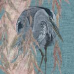 Jade Taylor - Acrylic on linen with botanical monoprint collage