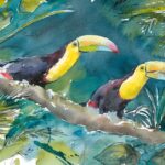 Rachel Spreckley Art - Watecolour 'La Fortuna'