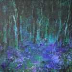 When woodland glow blue