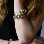 Multiple beaded bangles ranging in price from £280 - £600 Photo credit: Natasha Bidgood