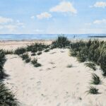 Camber Sands 42 x 60 cm Watercolour