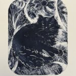 Duvet Days - monotype print