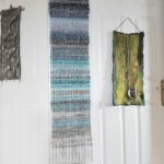 Handwoven and felted hangings