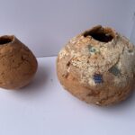 2,000 yrs old clay fired to bisque