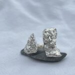 Solid Silver Floating Ring