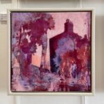 mixed media on board