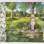 ‘Count to ten’ Pastel on Pastelmat, 30 x 40cm