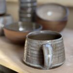 Wood fired cups and bowls