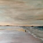 Sundown Beach - Acrylic