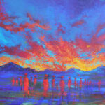 'Tribal Union' Acrylic on Canvas