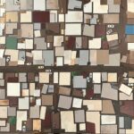 Urban Landscape 1 Roof Tops. Acrylic on canvas