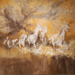 'Waterwinds of Camargue' Acrylic on Canvas