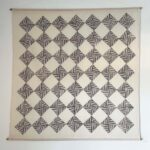 Oak gall block print