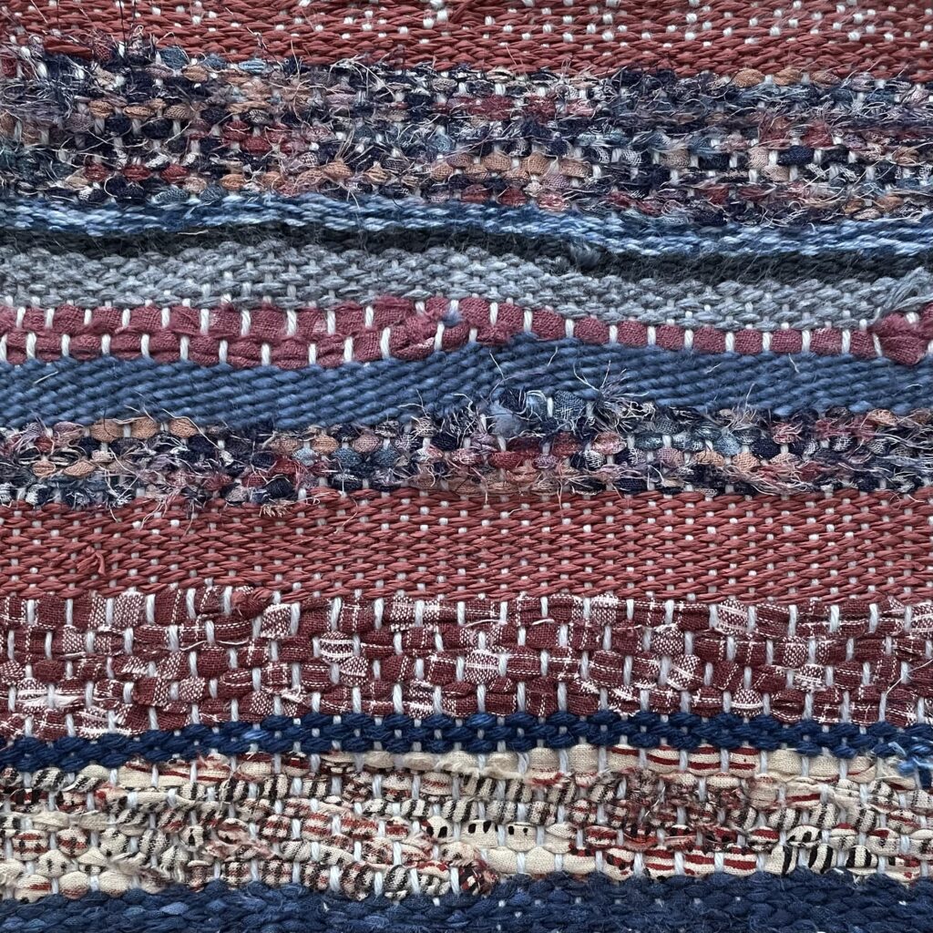 ‘Remnants’ - weaving