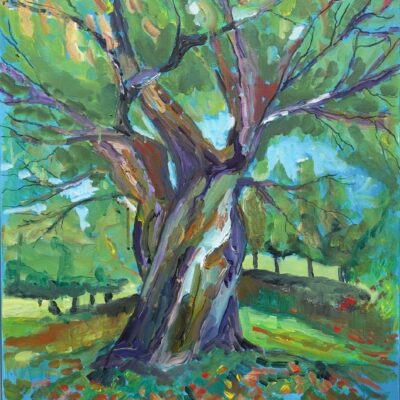 Keely’s Tree -acrylics on canvas