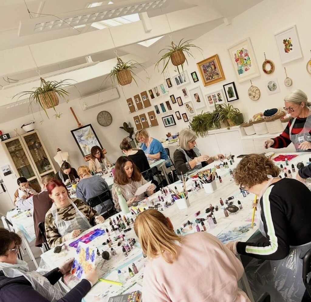 Alcohol Ink Painting Workshop